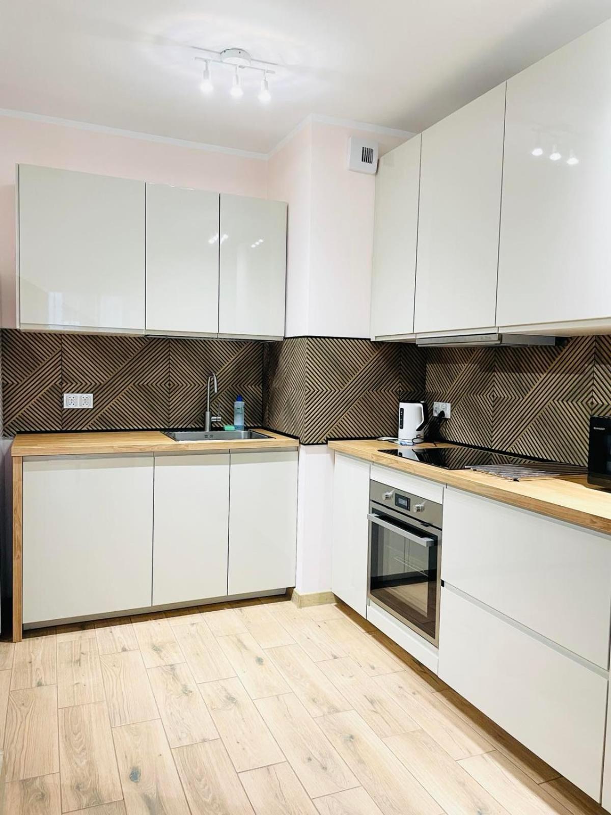 Ferienwohnung Aleja Powstancow Wielkopolskich Stettin Exterior foto