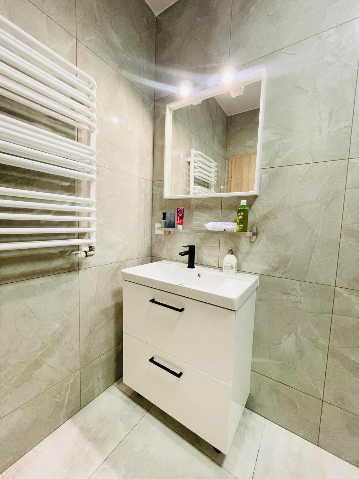 Ferienwohnung Aleja Powstancow Wielkopolskich Stettin Exterior foto